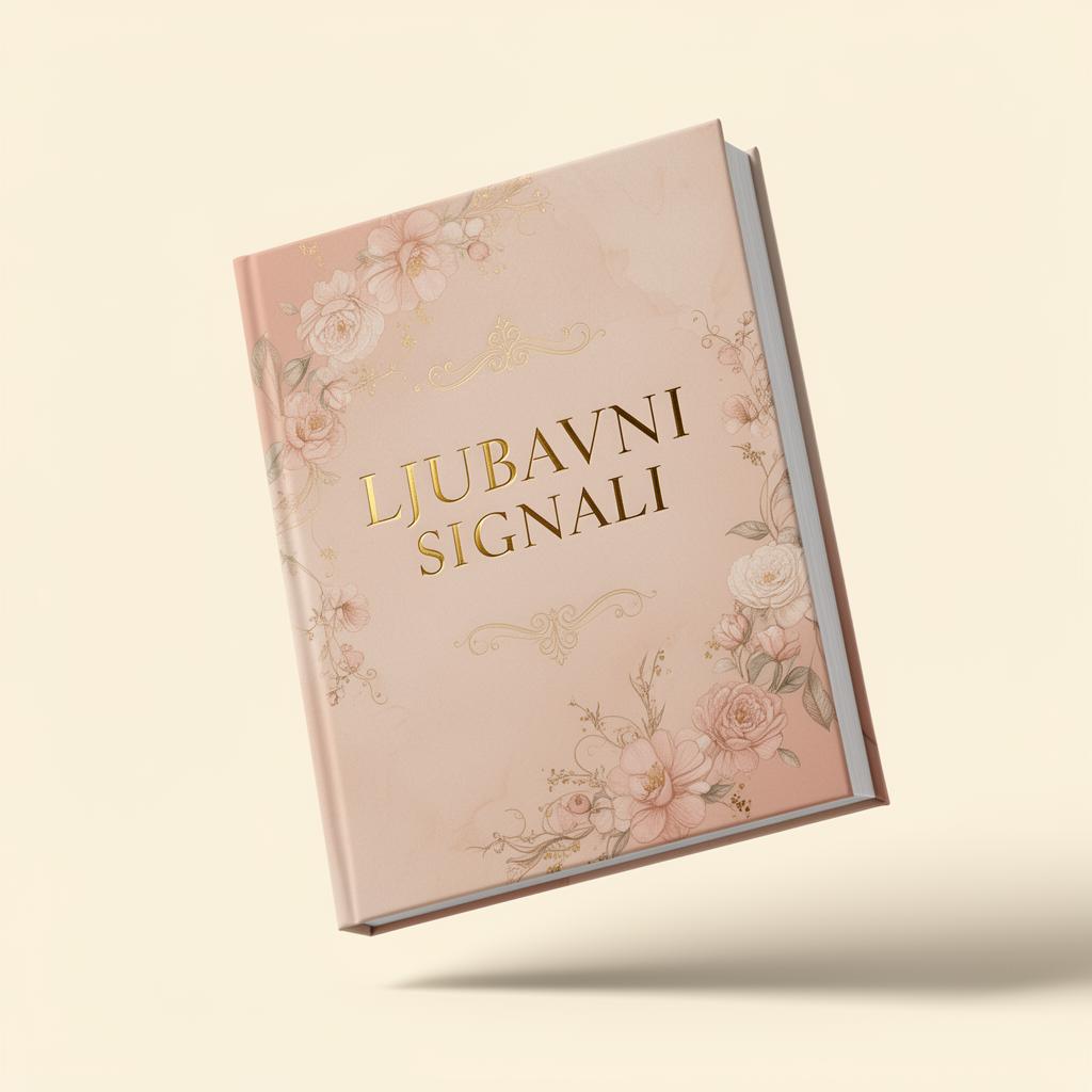 Ljubavni Signali — naslovnica knjige, premium PDF izdanje